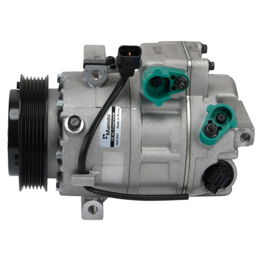 MANDO 10A1541 New OE AC Compressor w/ Clutch & Pre-filled Oil, Direct Replacement