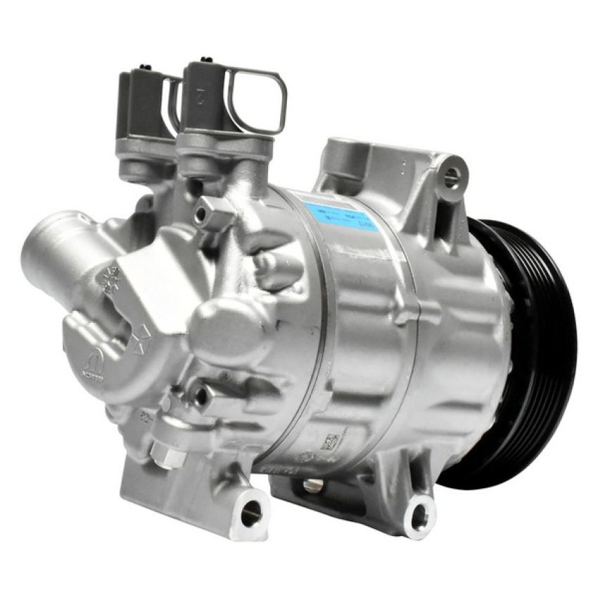 MANDO 10A1555 New OE AC Compressor w/ Clutch & Pre-filled Oil, Direct Replacement