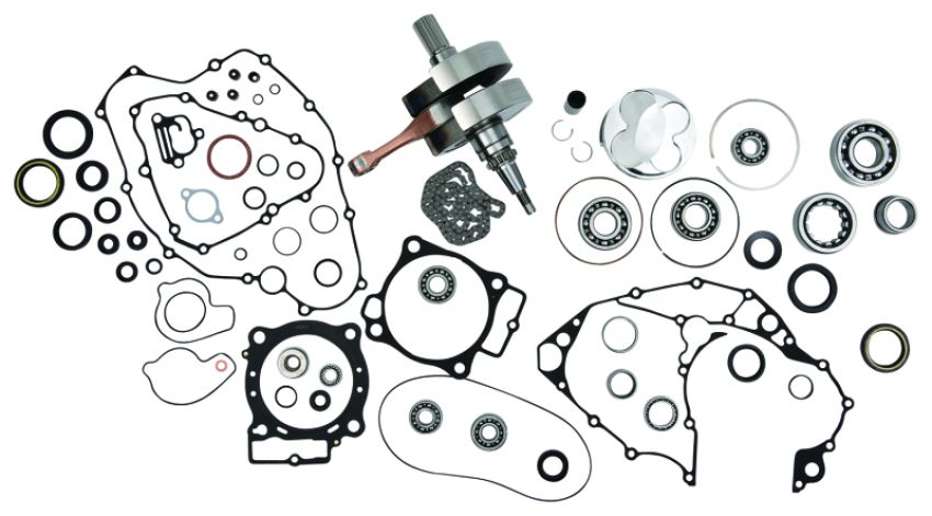 Vertex Pistons WR00006 Vertex Honda Complete Engine Rebuild Kit