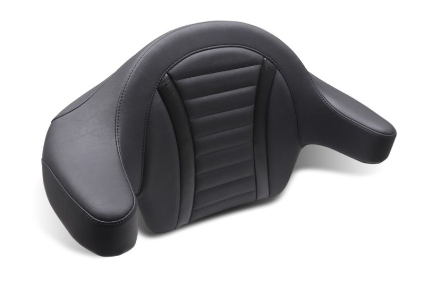 Mustang Motorcycle 88403 Mustang 23-24 HD CVO Road Glide(ST), 2024 Rd Glide and Street Glide Deluxe Pass Arm Backrest - Black