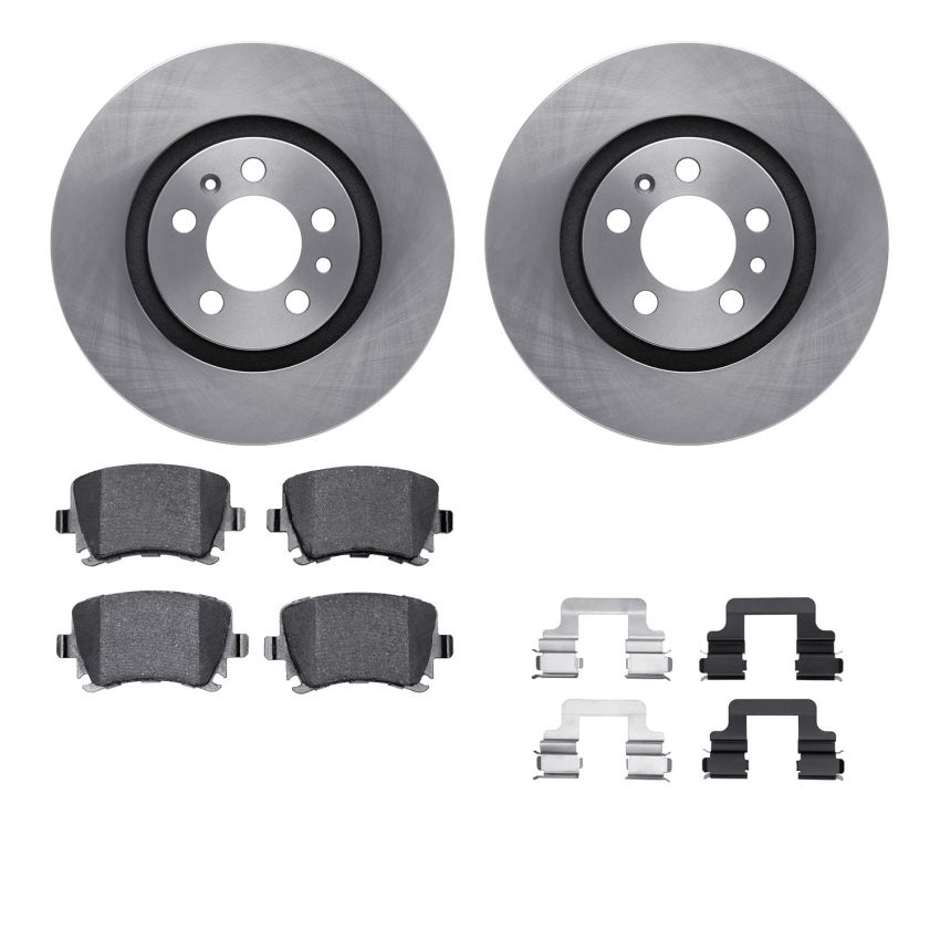 Dynamic Friction 6512-74331 Rotor Kit