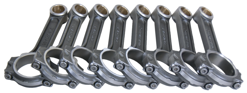 EAGLE EAGFSI6250B SBC Forged 4340 I-Beam Rods 6.250 w/7/16 Bolts