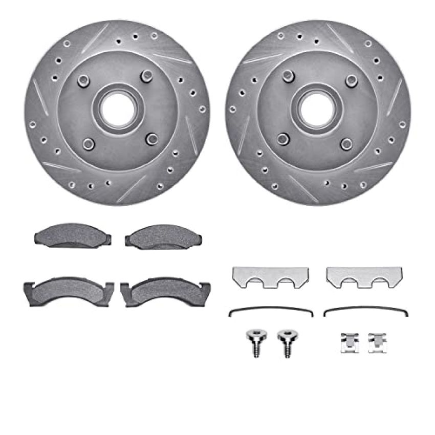 Dynamic Friction 7512-55046 Rotor Kit