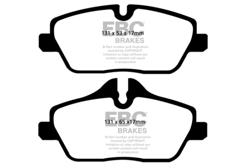EBC Brakes DP32056C Redstuff Ceramic Low Dust Brake Pads
