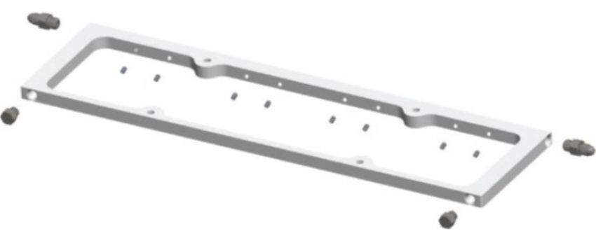 MOROSO MOR68330 SBC Valve Cover Spacers w/Spring Oiling Rails