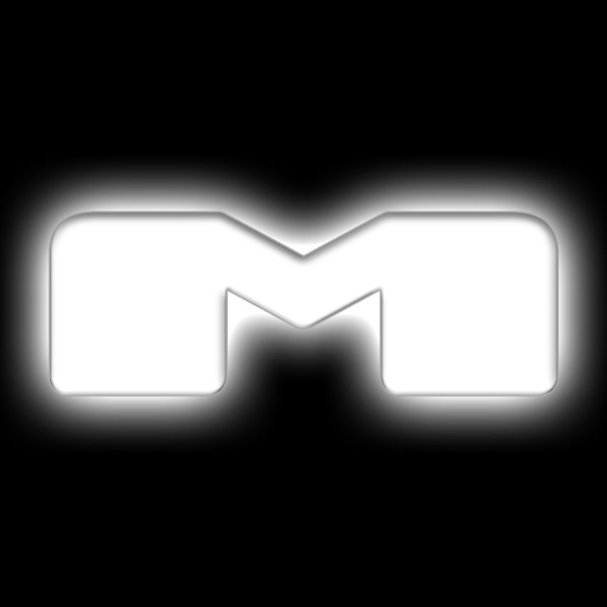 Oracle Lighting 3140-M-001 Universal Illuminated LED Letter Badges - Matte White Surface Finish - M