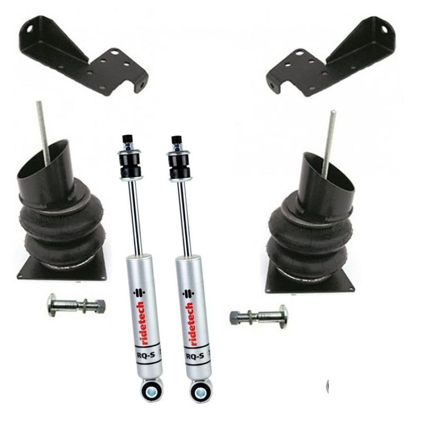 Ridetech 11051013 Front CoolRide kit for 1958-1964 Impala. For use w/ stock lower arms.