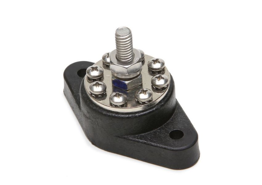 PAINLESS WIRING PWI80115 8 Point Distribution Block Black