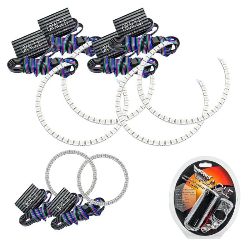 Oracle Lighting 1118-330 ColorSHIFT(tm) Triple Halo Kit
