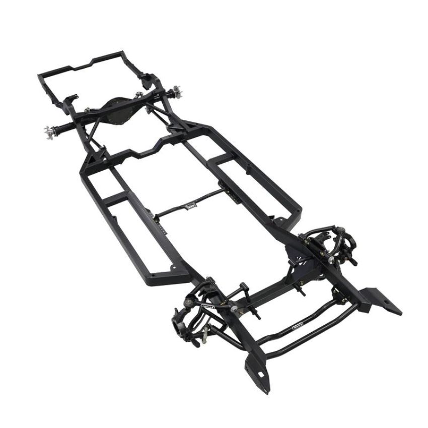 Ridetech 11243797 Momentum Chassis for 1968-1972 GM A-Body with hub spindle, stock width.