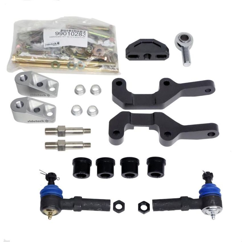 Ridetech 11243798 Momentum Chassis for 1968-1972 GM A-Body with pin spindle, narrowed.