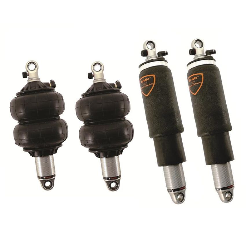 Ridetech 11243910 Front and Rear HQ Shockwaves for 1968-1972 GM A-Body with Ridetech Chassis.