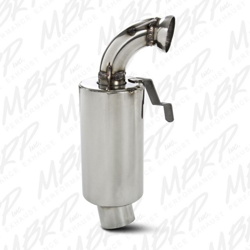 MBRP Exhaust 1130210 Race Muffler; Bolt-on Design; Packed Muffler.