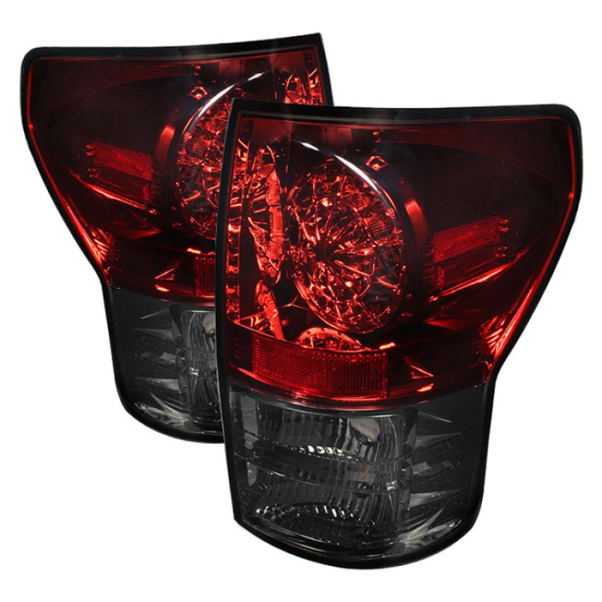 SPYDER 5029614 LED Tail lights - Red Smoke