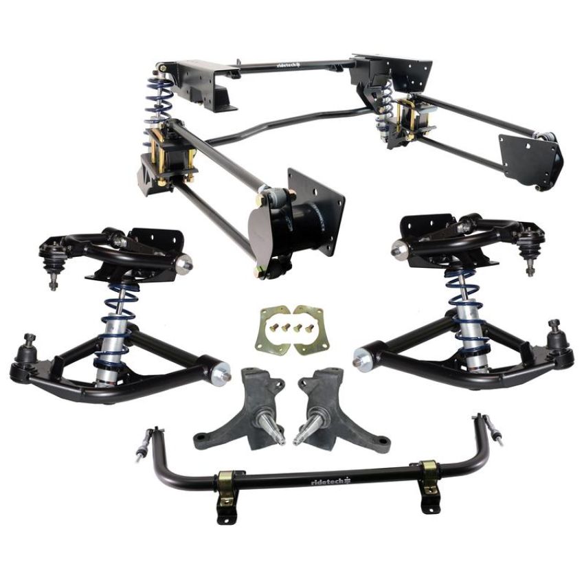 Ridetech 11360201 HQ Coil-Over System for 1973-1987 C10.