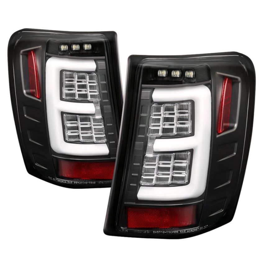 SPYDER 5086143 Light Bar LED Tail Lights - Version 3 - Black