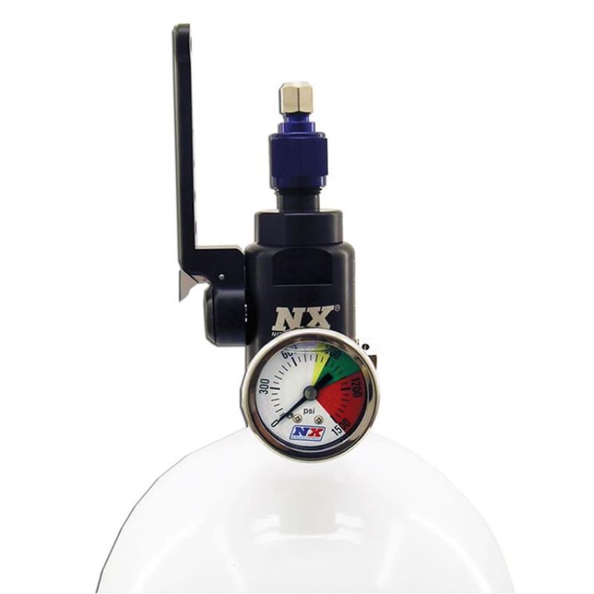 Nitrous Express 11500-15 DF5 SYSTEM FOR 15LB BOTTLE, 14 FT 8AN LINE, FITTINGS, N2O GAUGE, NHRA FITTING