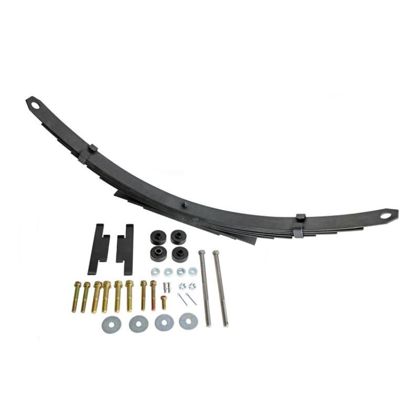 Ridetech 11535023 StreetGrip system for 1963-1982 Corvette with steel leafs and RQ-S shocks.