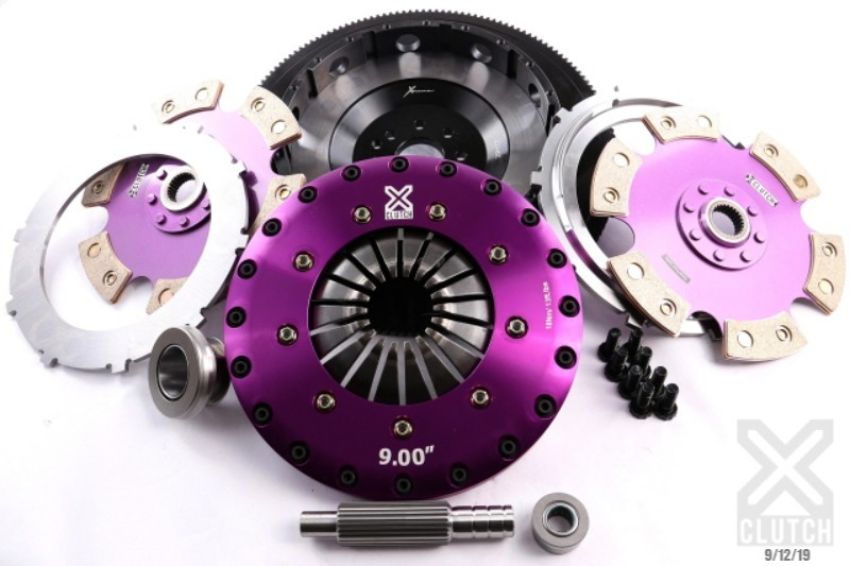 XCLUTCH XKFD23568-2E 96-04 Ford Mustang GT 4.6L 9in Twin Solid Ceramic Clutch Kit
