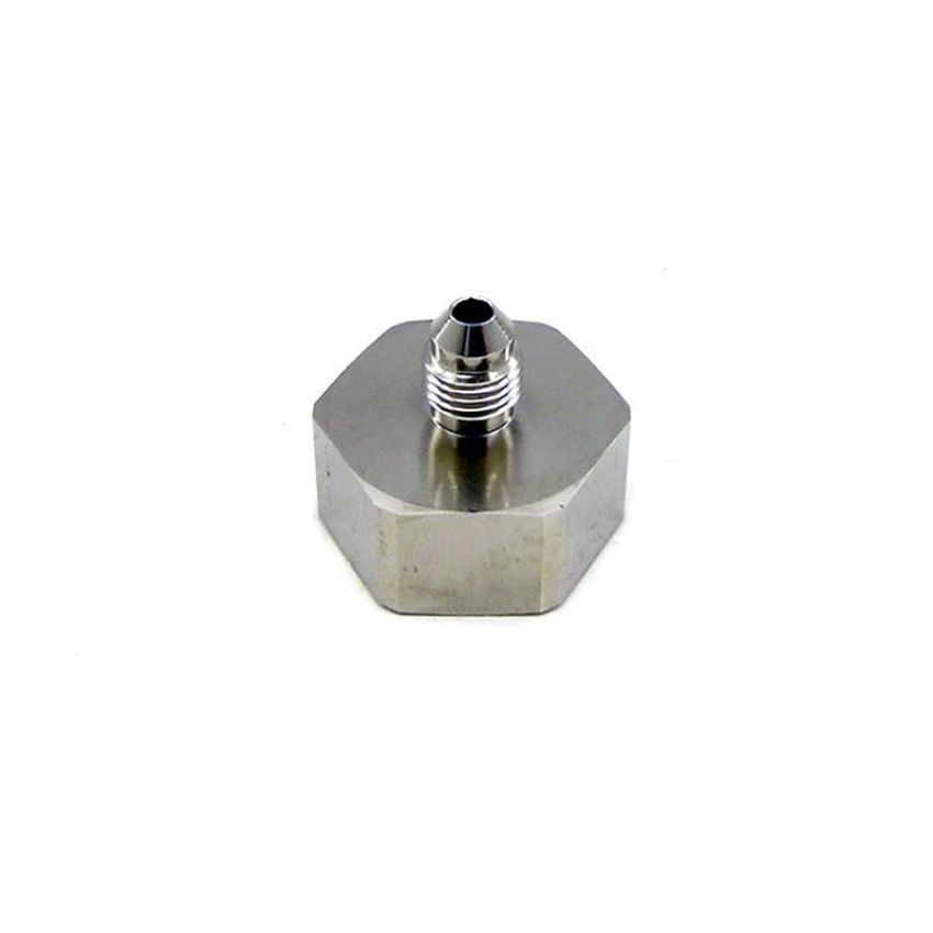 Nitrous Express 11660 4AN BOTTLE FITTING FOR 660 BOTTLE VALVE (PUMP STATION MASTER BOTTLE)