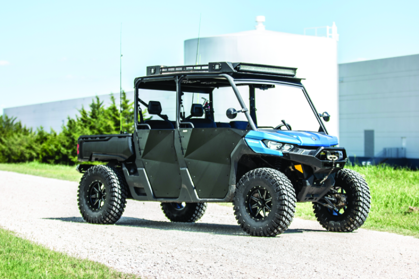 DragonFire Racing 523000 UTV Doors - Can-Am Defender MAX 16-22- 4-door