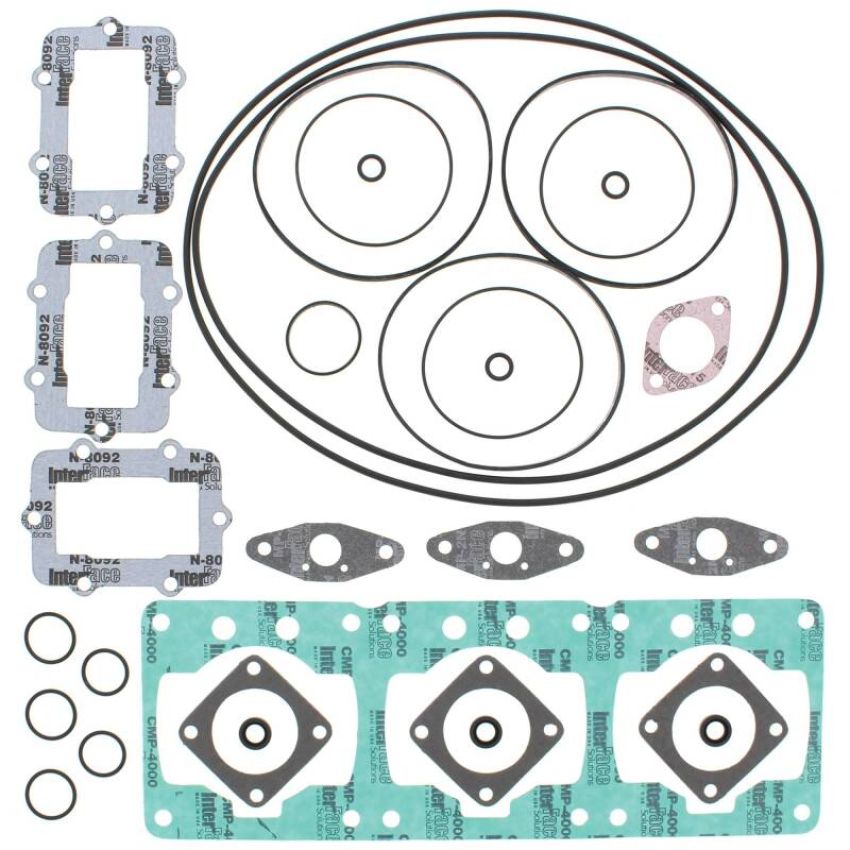 Vertex Pistons 710221 Vertex Gaskets 99-00 Ski-Doo Formula III 800 Top End Gasket Kit