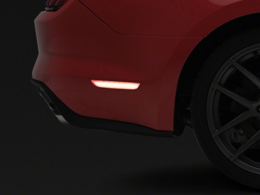 Raxiom 404230 15-23 Ford Mustang Axial Series LED Side Marker Lights Rear- Clear