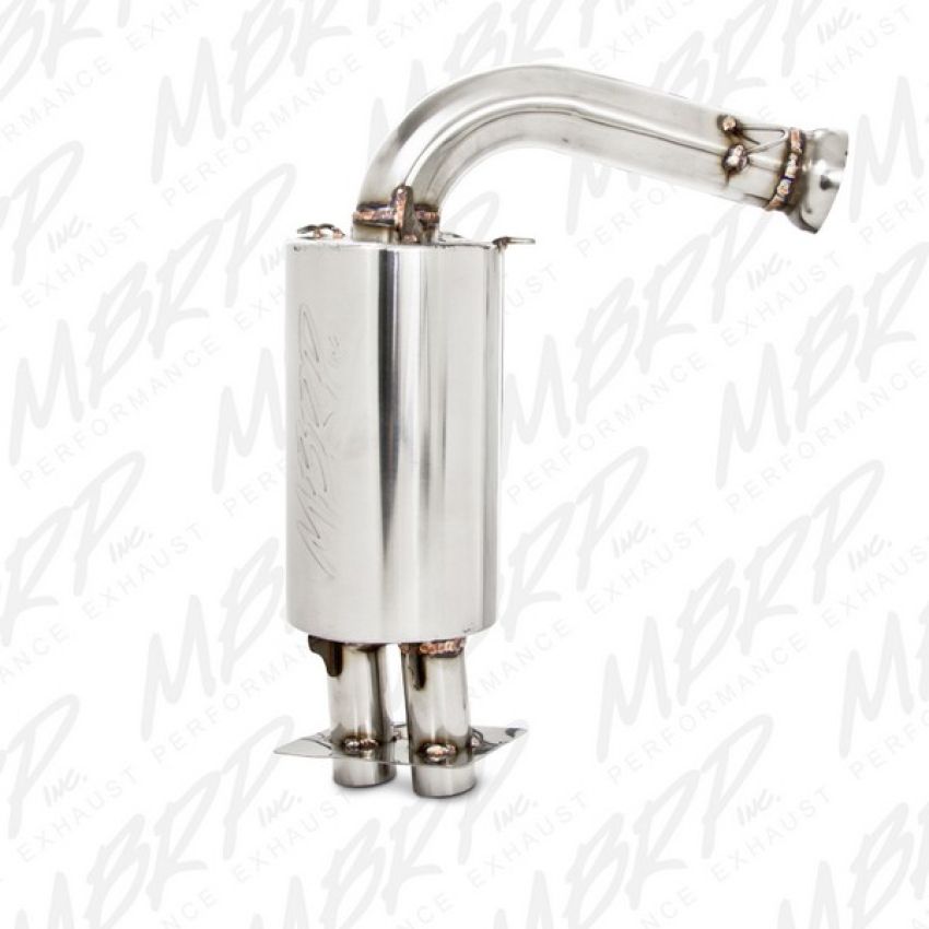 MBRP Exhaust 1190215 Standard Muffler; Bolt-on Design; Packed Muffler.