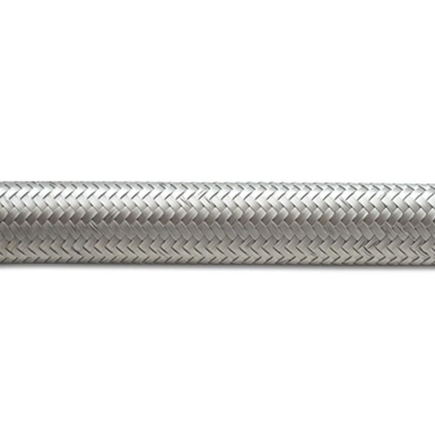 Vibrant Performance 11915 2ft Roll of Stainless Steel Braided Flex Hose; AN Size -20; Hose ID 1.12