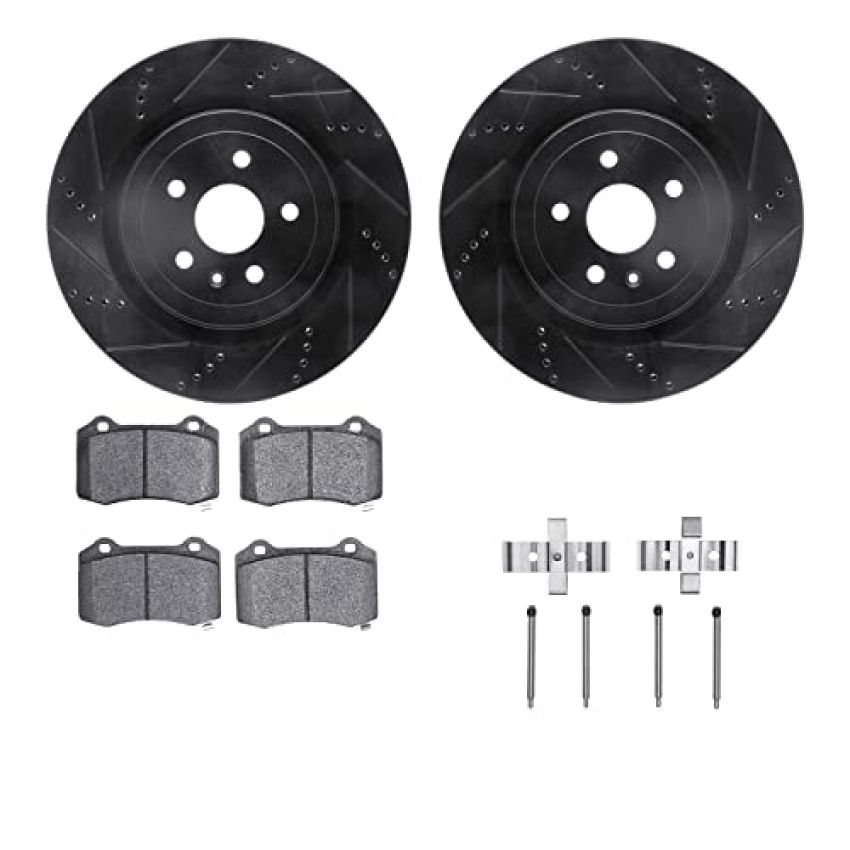 Dynamic Friction 8612-47007 Rotor Kit