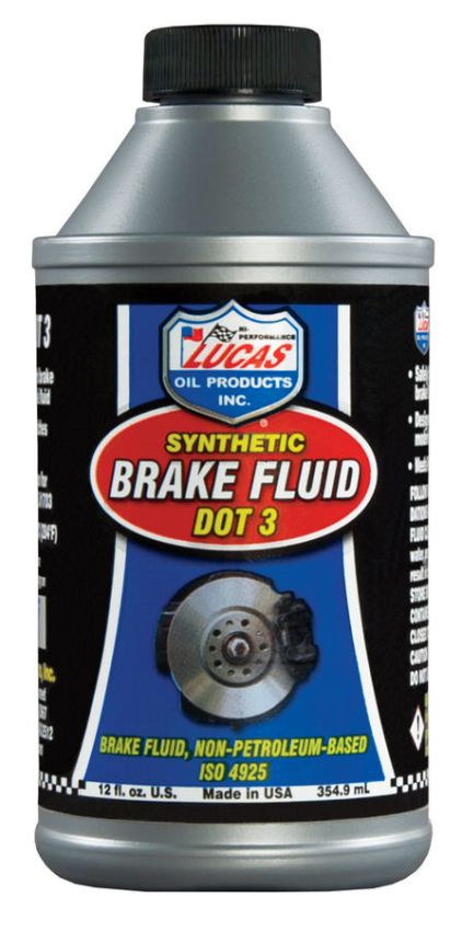 LUCAS OIL LUC10825 Brake Fluid Dot 3 12oz