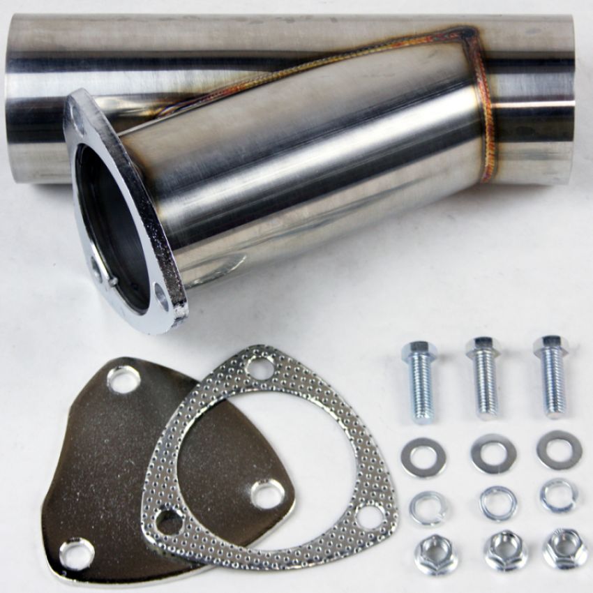 Granatelli Motor Sports 306522 Manual Exhaust Cutouts - Stainless Steel - Weld In