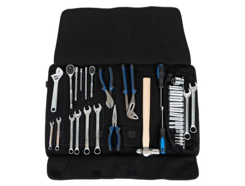 PRP Seats E112 PRP 35pc Can-Am Roll Up Tool bag Tool kit - Black