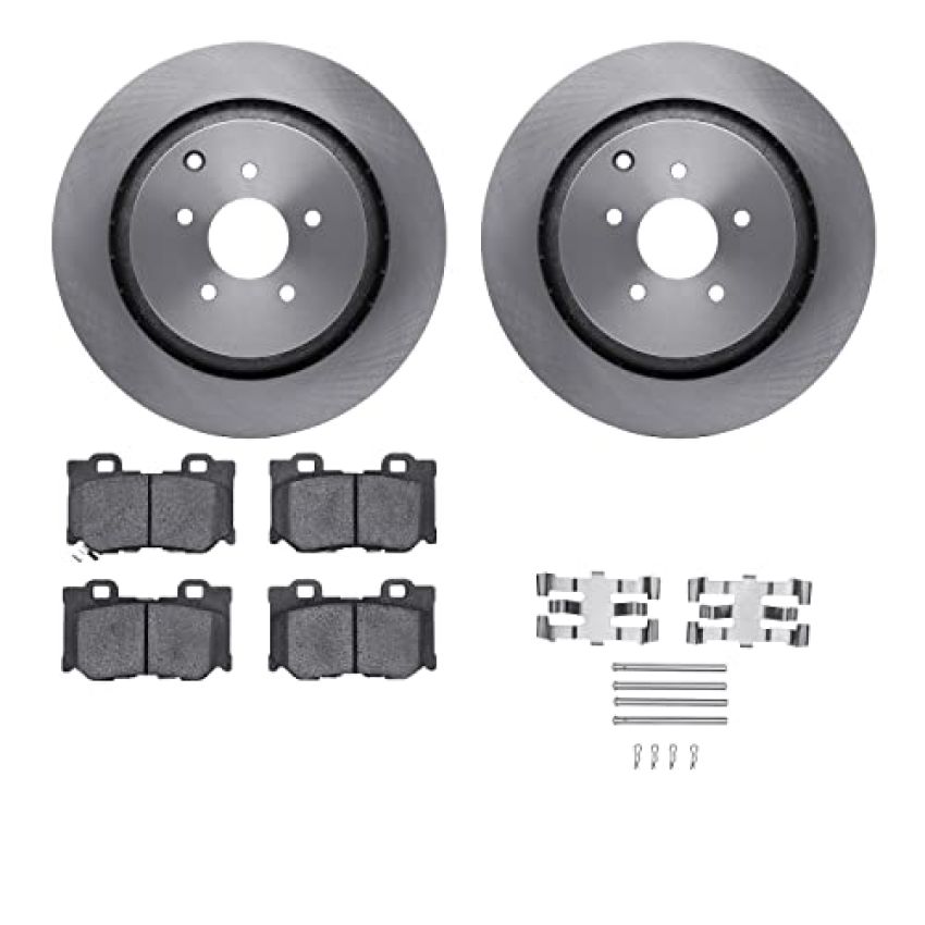 Dynamic Friction 6512-68074 Rotor Kit