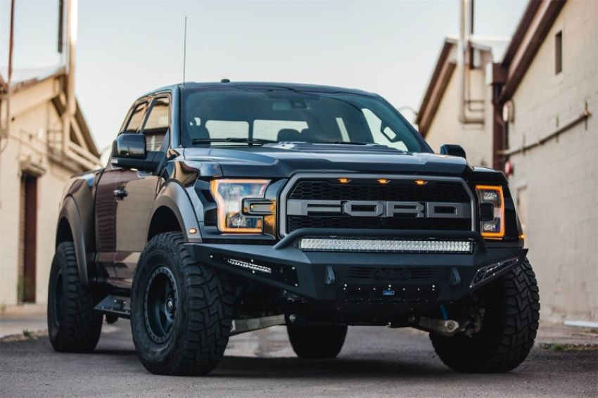 Addictive Desert Designs F117432860103 17-18 Ford F-150 Raptor HoneyBadger Front Bumper