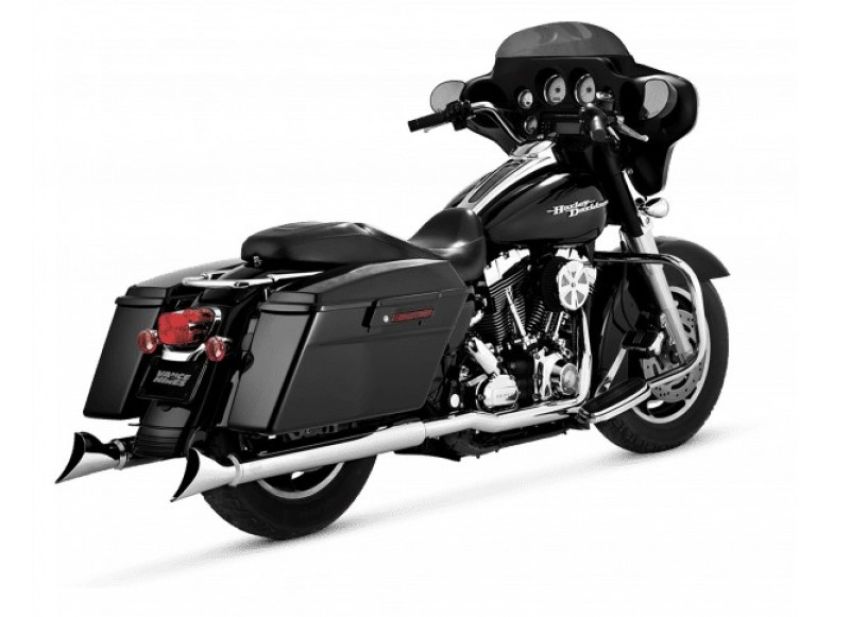 Vance and Hines 16799 Vance & Hines HD Dresser Duals 95-08 (HDp/Htshl Header Exhaust