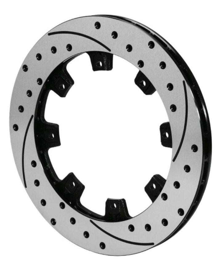 Wilwood 160-8496-BK Rotor-SRP36 SPC-37-RH-BLK-Drill 12.00 x .810 - 8 on 7.00in