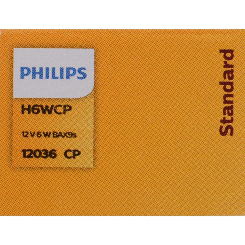 Philips H6WCP Philips Standard Minature 12036