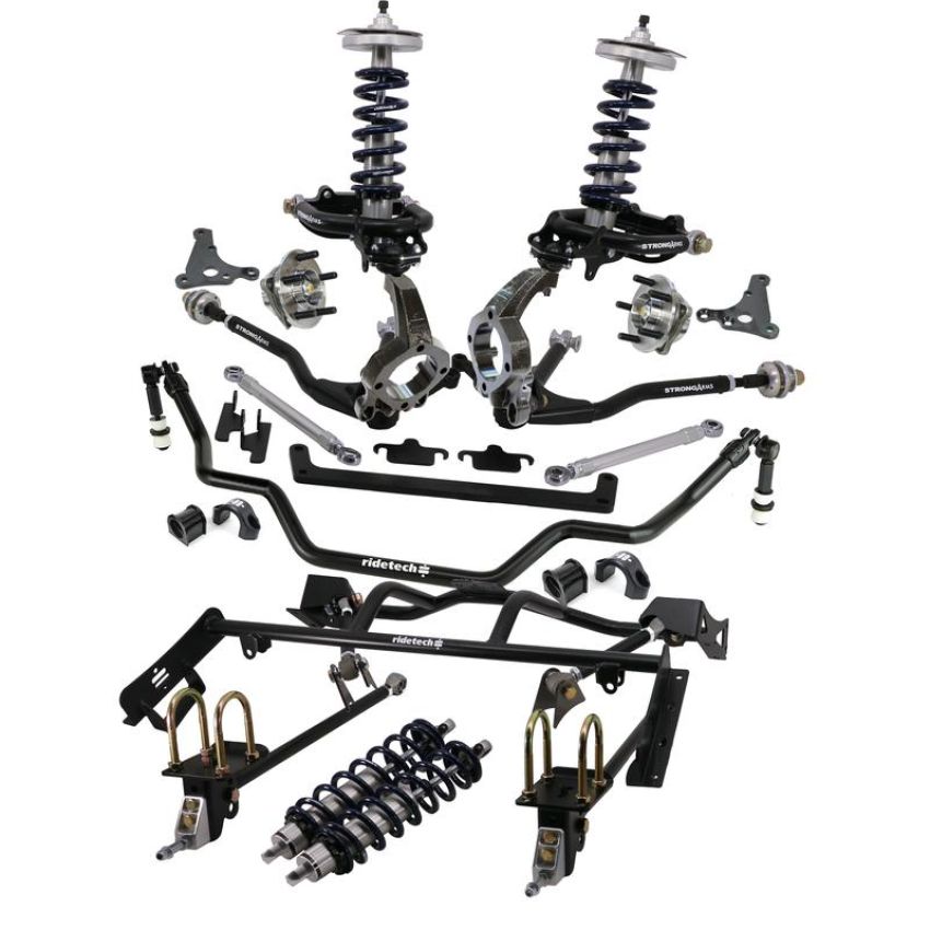 Ridetech 12090203 HQ Coil-Over System with hub spindles for 1964-1966 Mustang.