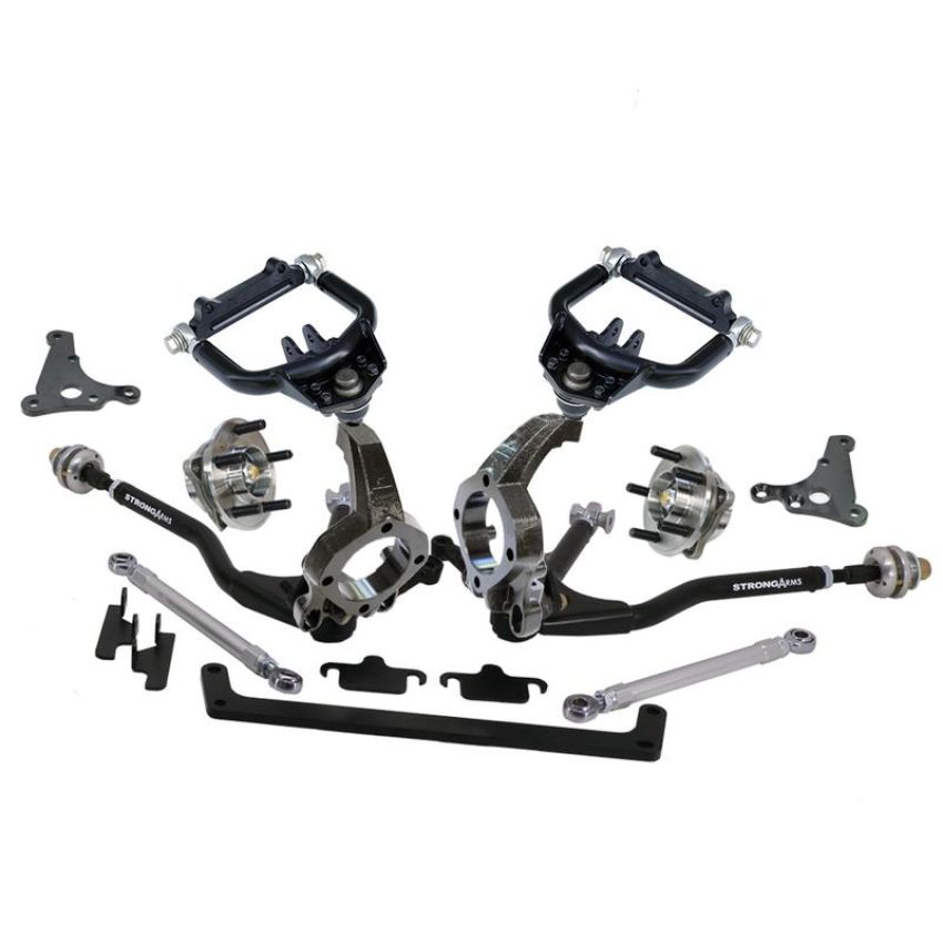 Ridetech 12090296 HQ Air Suspension System with hub spindles for 1964-1966 Mustang.
