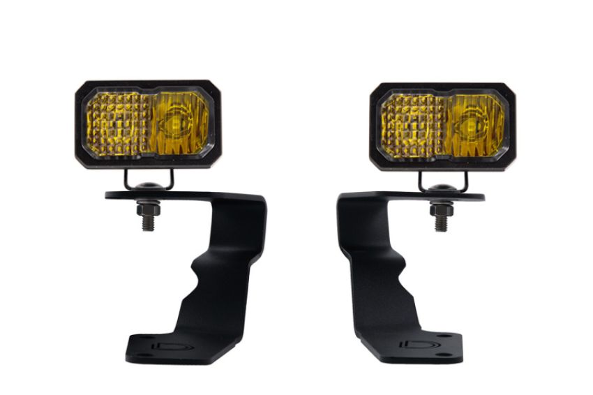 Diode Dynamics DD6619 15-21 Subaru WRX/STi Pro Stage Series 2in LED Ditch Light Kit - Yellow Combo