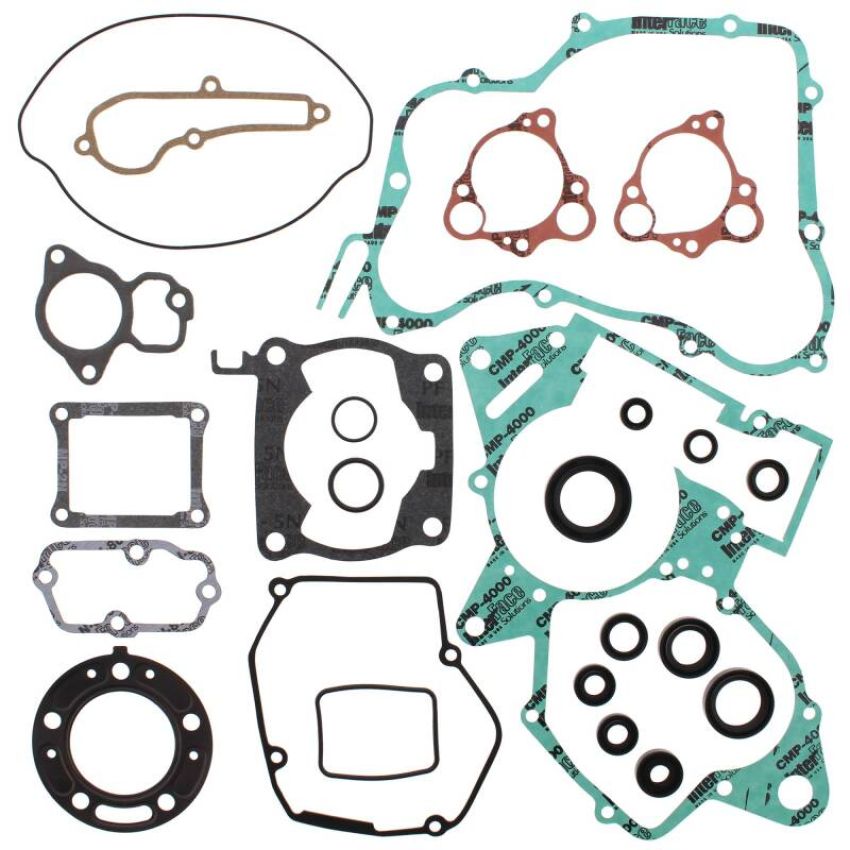 Vertex Pistons 811233 Vertex Gaskets 88-89 Honda CR125R Complete Gasket Kit w/ Oil Seals