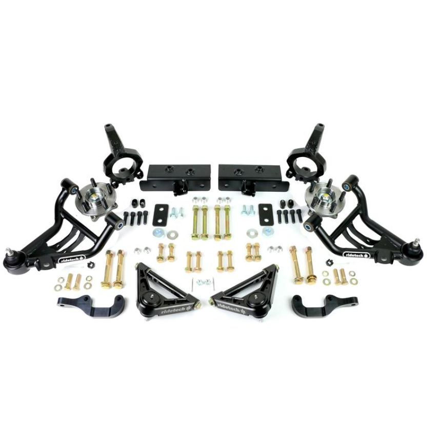 Ridetech 12122600 Front SLA Suspension System for 1979-1993 Mustang with stock k-member.
