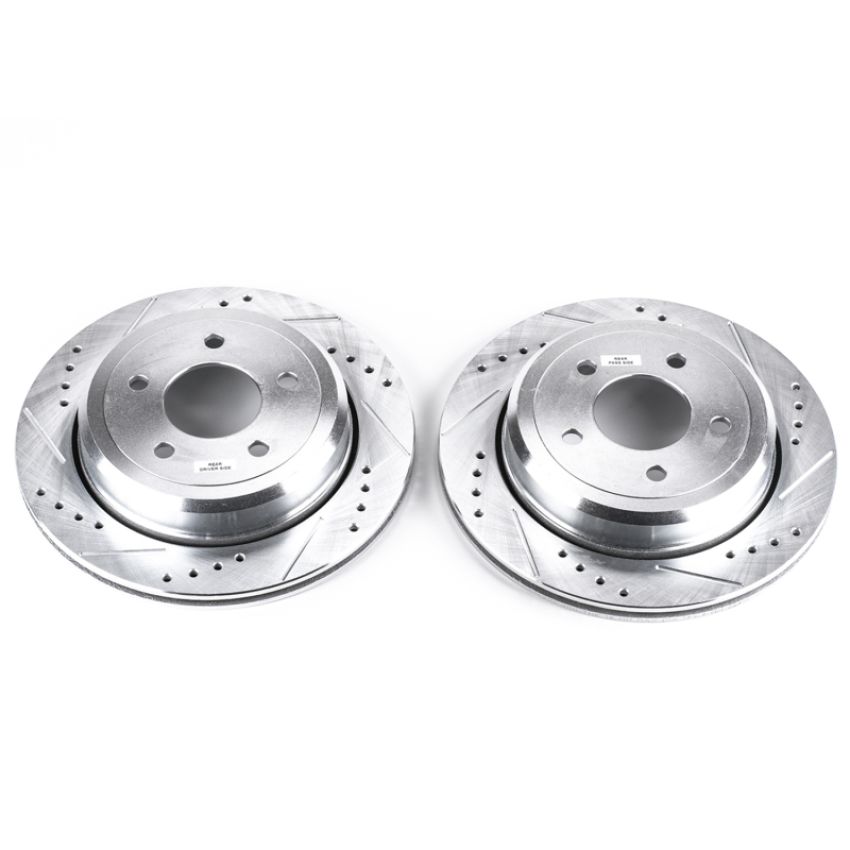 PowerStop AR8165XPR PowerStop Evolution Performance Drilled, Slotted & Plated Brake Rotor Pair