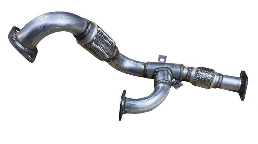AB Catalytic 731-42-12 direct fit front flex Y-pipe