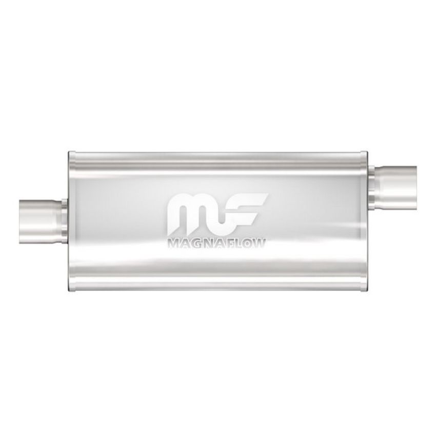 MagnaFlow Exhaust Products 12229 Straight-Through Performance Muffler; 3in. Offset/Center; 5x14x8 Body