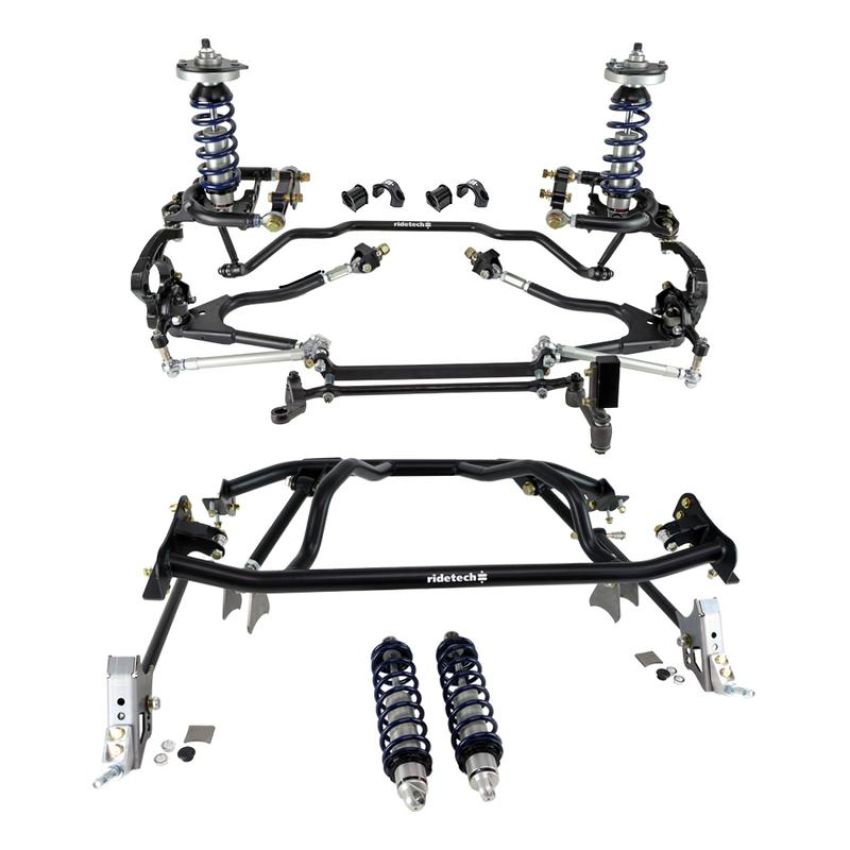 Ridetech 12280203 HQ Coil-Over System with hub spindles for 1961-1965 Falcon.