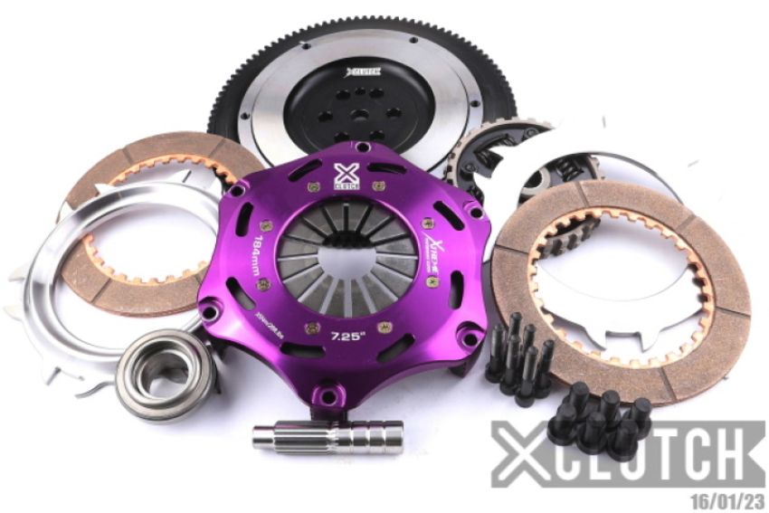 XClutch XKMI18525-2B Clutch - 7.25in Twin Sprung Ceramic