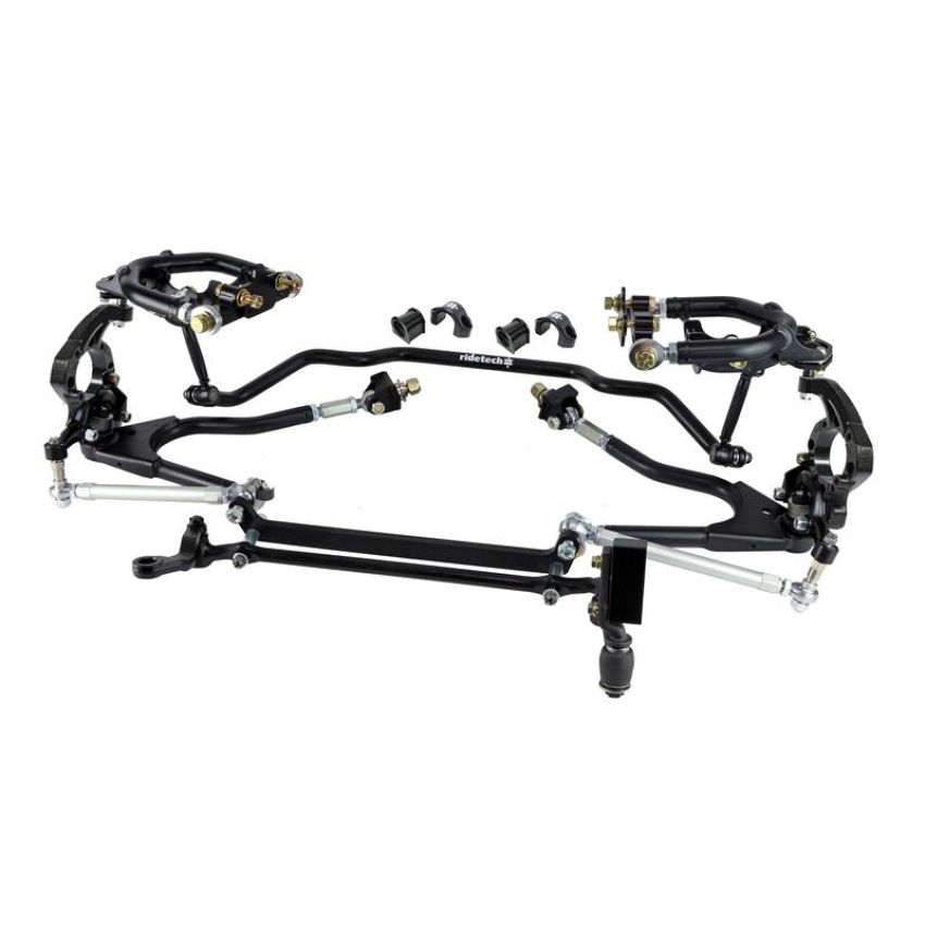 Ridetech 12280296 HQ Air Suspension System with hub spindles for 1961-1965 Falcon.