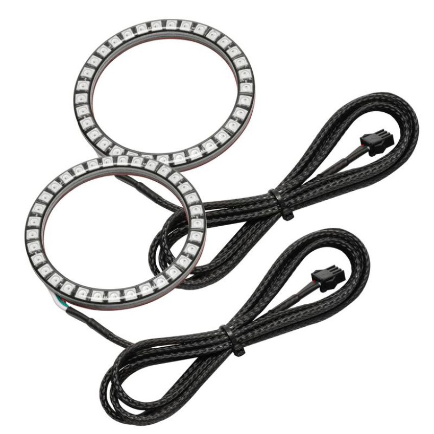Oracle Lighting 1235-332 Dynamic ColorSHIFT(tm) RGB+A Projector Fog Halo Kit- Surface Mount